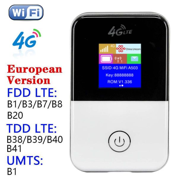 Yönlendiriciler 4G LTE Taşınabilir WiFi Yönlendirici SIM Kart Yuvası WiFi Dongle 150Mbps WiFi Hotspot Kablosuz Wifi Adaptörü Geniş Bant Kilidi Açık Modem Yönlendirici