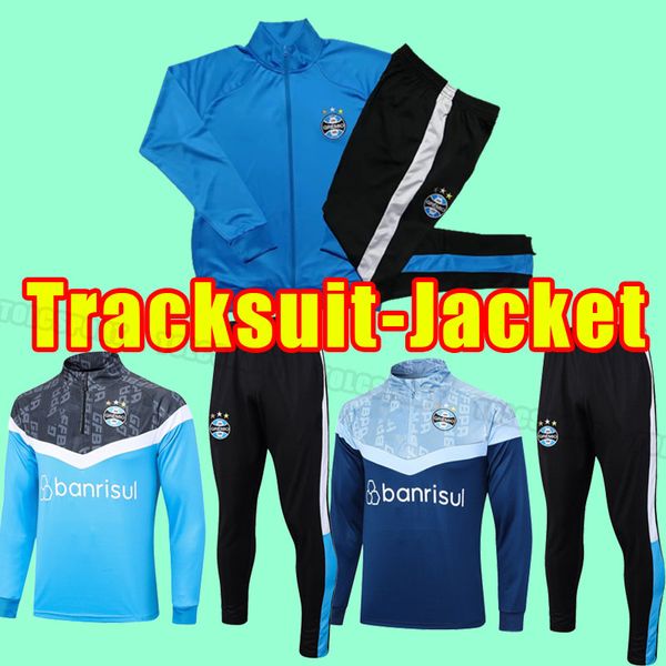 2023 2024 Gremio FBPA Soccer Tracksuits Costa Ferreira Henrique Alemão Cano Benitez 23 24 Morato Zeca Carlhonhos Ernando Bruno Gomes Treinamento