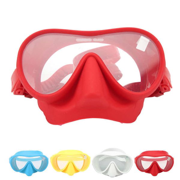 occhiali Occhialini da nuoto Snorkel Maschera da immersione Antiappannamento Vista panoramica per il nuoto 230529