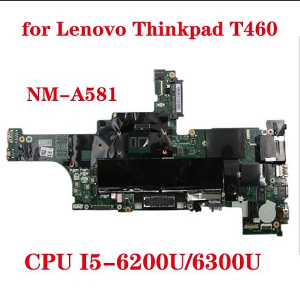 Материнская плата, новая для Lenovo Thinkpad T460 Материнская плата ноутбука BT462 NMA581 Материнская плата с процессором I5 6200U/6300U 100% тестовая отправка