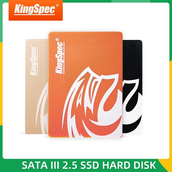 Drives Kingspec SSD HDD 2.5 SATA3 SSD 120GB SSD 240 GB 480GB SSD 1TB 2TB DISTURO DE ESTADO DE ESTADO SOLID