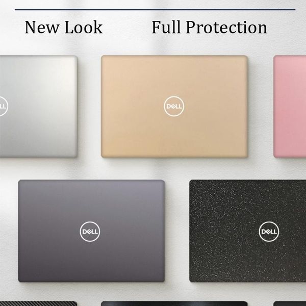 Skin Coperchio per la pelle per laptop in vinile impermeabile per Dell XPS 13 9310 2in1 9305 9370 7390 9380 Film per schermo per XPS 15 9510 9500 9575 Precut