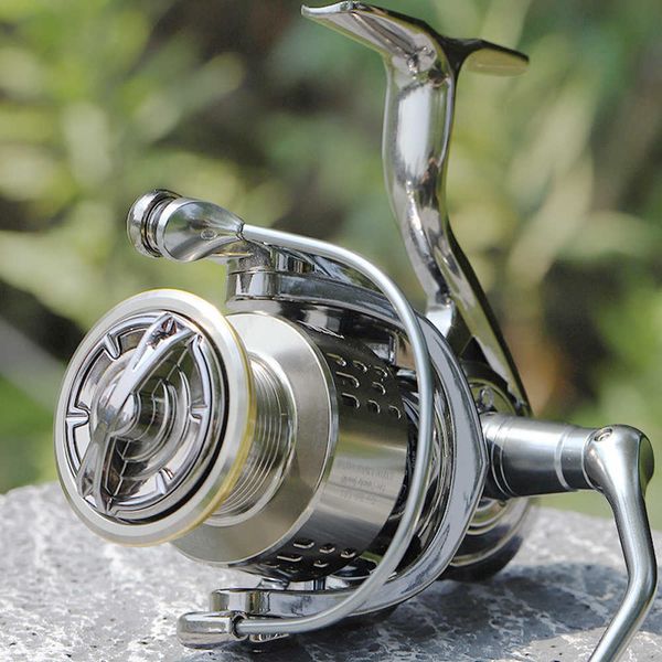 Aksesuarlar 2023 Yeni Varış 5 1 Gear Fashion Tasarım 1000-5000 Serisi Fishing Reel Tuz Dayanıklı Döküm Davul Kovası Pesca Mar P230529