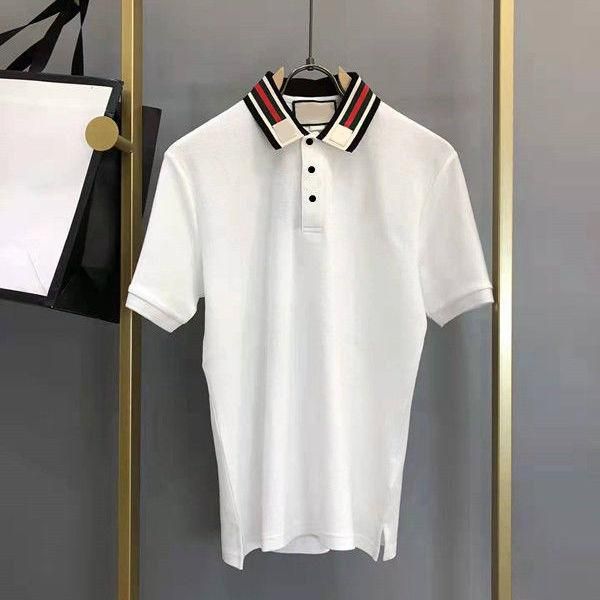 Erkek Polos Tasarımcı Erkek Tshirts Erkekler Polo Gömlek Geometrisi Patchwork Lüks Kadın Grafik Üstleri Tees Poloshirt Polo Gömlekler Golf Rahat Polo T gömlekleri büyük boyutlu