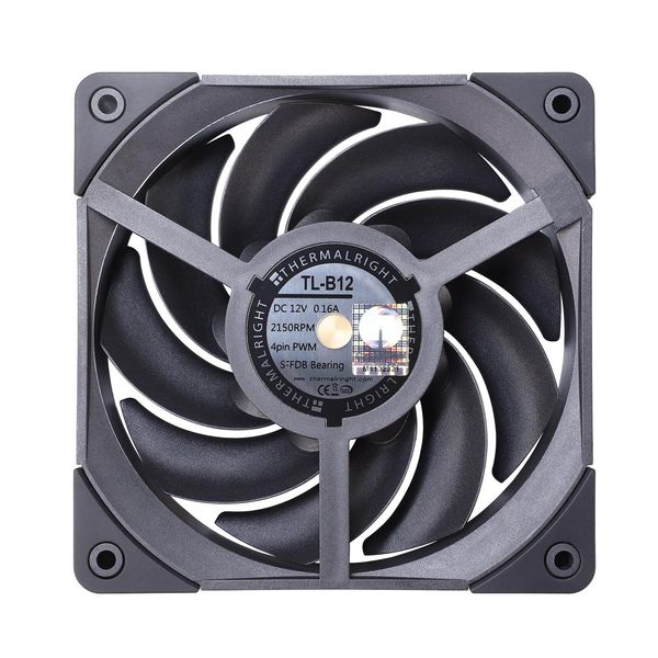 Kühlung Thermalright 120 mm Kühllüfter 12 cm Hülle Lüfter PC CPU Kühler PWM -Temperaturregelung 12 cm TLB12