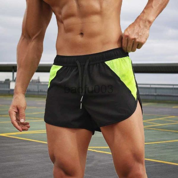 Erkekler şort erkekler crossfit koşu şort basketbol yaz ışık fitness nefes alabilen spor kısa pantolon erkek spor salonu eğitim egzersiz spor giyim j230531