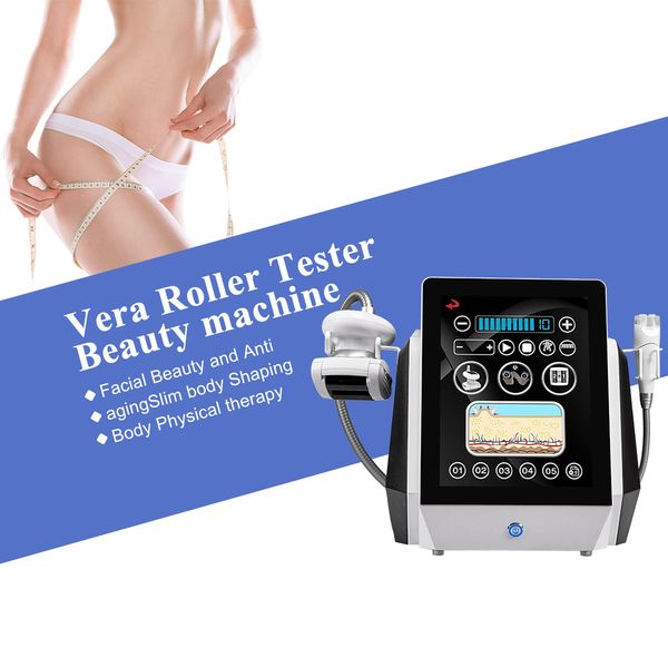 Vera Roller Tester Body Shape Machine Sollevamento del viso e rimozione delle rughe Dispositivo di stimolazione del rullo sottovuoto 3D Body Smooth Deep Massage Therapy Machine