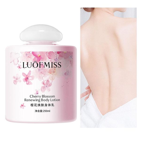 Sun Sakura Body Lozione idratante sbiancante con rughe Cream Cherry Blossom Bodys Cur