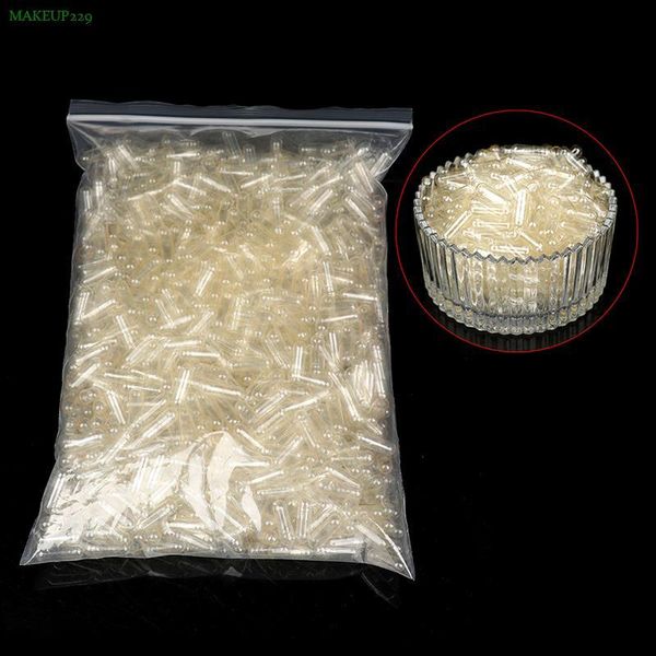 CURE 100pcs/Bags Standard Taglia 00#0#1#Capsule vuote Gelatina Capsule Clear Capsule Hollo Hard Gelatina trasparente separate separate Capsule