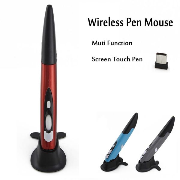 Mäuse 2,4 Ghz Drahtlose Maus USB Optische Touch Bleistift Maus 1600 DPI Stift Form Ergonomische Maus Für Laptop Desktop PC computer Büro