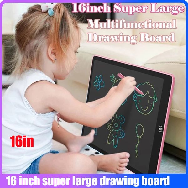 Disegno Forniture per pittura 8.5 10 12 16 in Tablet LCD per giocattoli per bambini Strumenti Elettronica Lavagna per bambini Regali educativi per bambini 230530