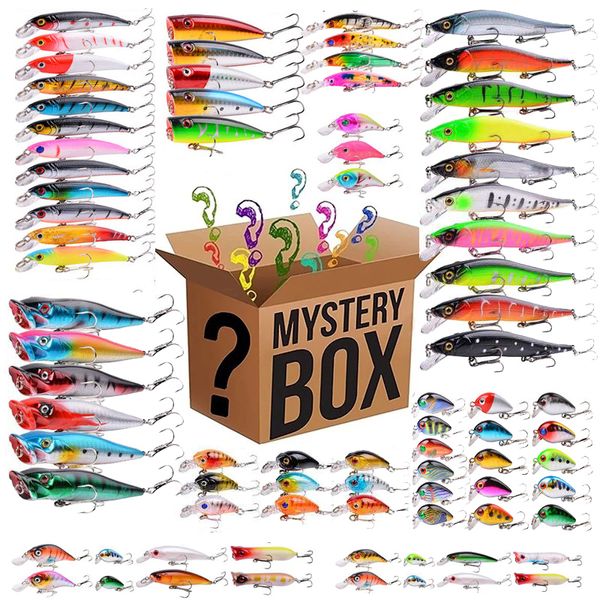 Baits Lures 310 Stück zufällige Angelköder, hochwertige Schwimmköder, Popper, Wobble, Kurbelköder, künstliche Box 230530