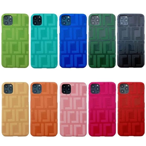 Nuove custodie per telefoni antiurto 10 colori Custodia per telefono in pelle Lettera Luxury Designer Mens Womens iPhone 14 13 11 12 Pro Max X XS