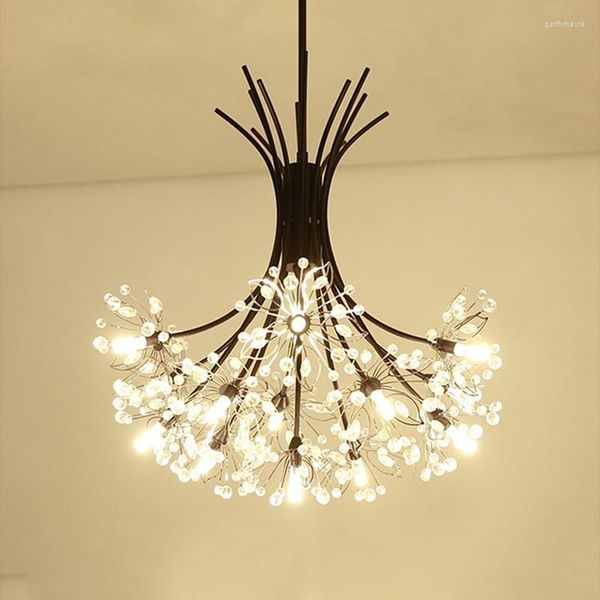 Avizeler GPD Nordic Yemek Odası Crystal Chandelier Modern Yaratıcı Buket LED Işık OLUMLU YATAK ODASI MUTFAK KAFE Kapalı Aydınlatma