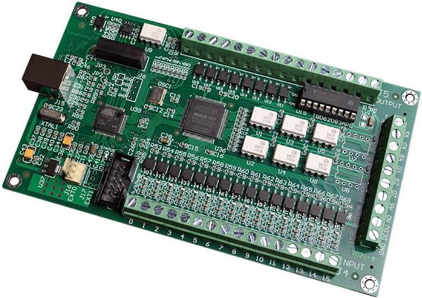 Controller kostenloser Versand, 3 Achsen -CNC -USB -Karte Mach3, USB -Bewegungskarte, 200 -kHz -Breakout -Board -Schnittstelle für CNC -Maschine Windows2000/XP/Vista