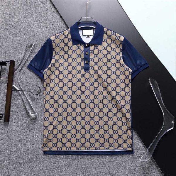 2023ss New Hot Mens Abbigliamento di marca Luxury Designer Polo Polo da uomo Casual Moda Snake Bee Stampa Ricamo T Shirt High Street Mens Polo M-XXXL