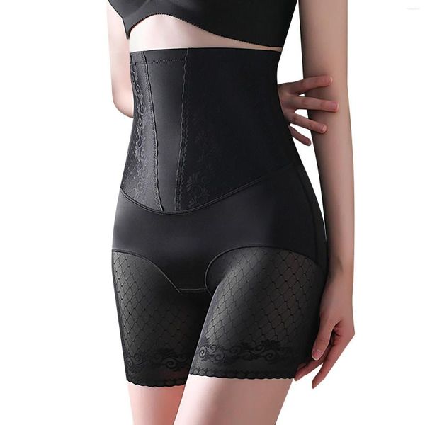 Damen-Shaper, hohe Taille, nahtlos, formende Höschen, Spitzenbesatz, Formwäsche, Kompressions-Unterhemden