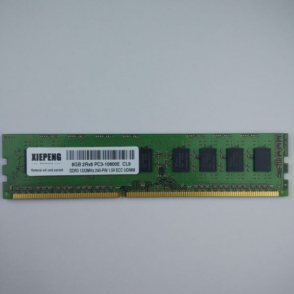 RAMS для HP Proliant ML310E Gen8 ML110 G7 ML10 DL120 G7 Server 8GB DDR3 1333 МГц ECC RAM 4GB 2RX8 PC310600E НЕВОБОДА