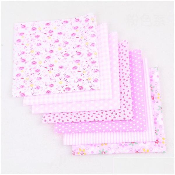 Tessuto E Cucito 25X25 Cm Quadrato Panno Di Cotone Piccolo Floreale Tela Stampato Fai Da Te Cucito A Mano Decorazione Domestica Vt1481 D Dh5Hq