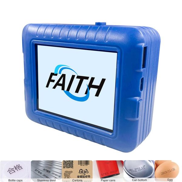 Stampanti Faith 12.7mm 25 Lingue Mini INKJET Stampante Stampante Postatura di produzione portatile Data di produzione bottiglia Testo Mini ASCIO