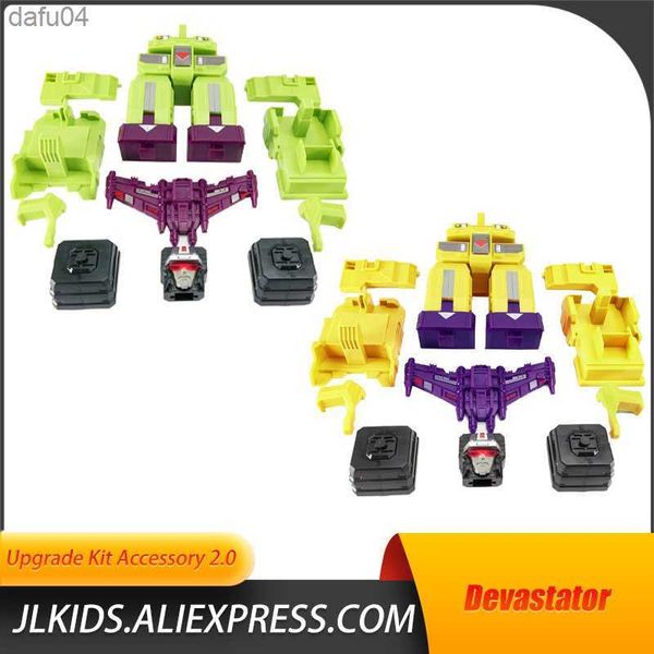 Manga JinBao Transformation Devastator Upgrade Kit Acessório 2.0 Action Figure Robot Toys L230522