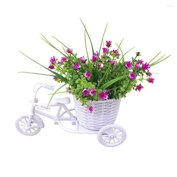 Fiori decorativi 1 Set Simulazione Fiore Galleggiante Acqua realistica Senza bella fresca Conservazione Campana finta Orchidea Bici Festa di nozze a casa