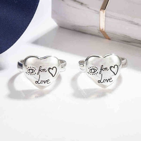 diseñador de joyería pulsera collar Sterling Ring intrépido flor pájaro diseño amor anillo para hombres mujeres nueva joyería de alta calidad