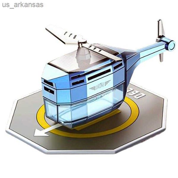 Auto-Solar-Lufterfrischer, Flugzeug-Design, Auto-Lufterfrischer mit solarrotierender, kreativer Auto-Parfüm-Dekoration, lindert Stress, L230523