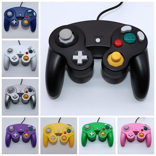 Игровые контроллеры для контроллера GameCube GC Wired Handheld Joystick Copatable Wii Консоли NGC Controle Accessory