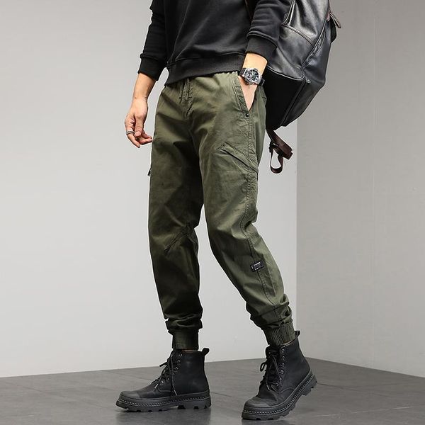 Joggpants neue Männer taktische Hosen Mehrere Taschen Tazitische Militärhosen Männer schlank fit Frachthosen Mode Tarn Jogger 2838