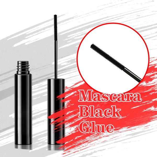 Strumenti ETVITE 1pc Colla per ciglia DarkBlack Adesivo impermeabile Cluster Ciglia Colla Latex Free Lash Ciglia professionali