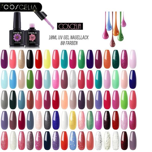 Clip Coscelia Gel Nagellack Set für Maniküre Set für Gellack -Nagelgel für Nagelkunstsets für Maniküre Set für Nagel