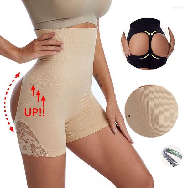 Intimo modellante da donna Vita alta da donna Body Shaping Postpartum Trainer Corsetto Buexposed PP Hip Lifting Boxer Base Underwear