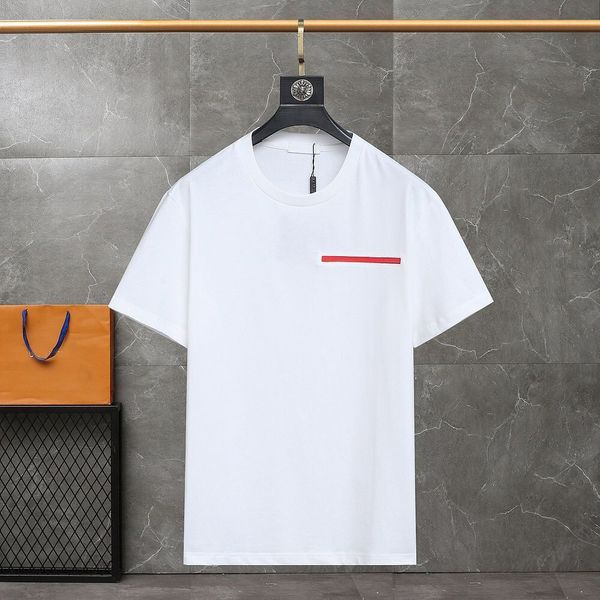 T-shirt da uomo primavera estate designer nuova maglietta da donna vacanza manica corta moda casual stampa monogramma ricamo bianco e nero gamma di taglie superiore personalizzabile S-XXL