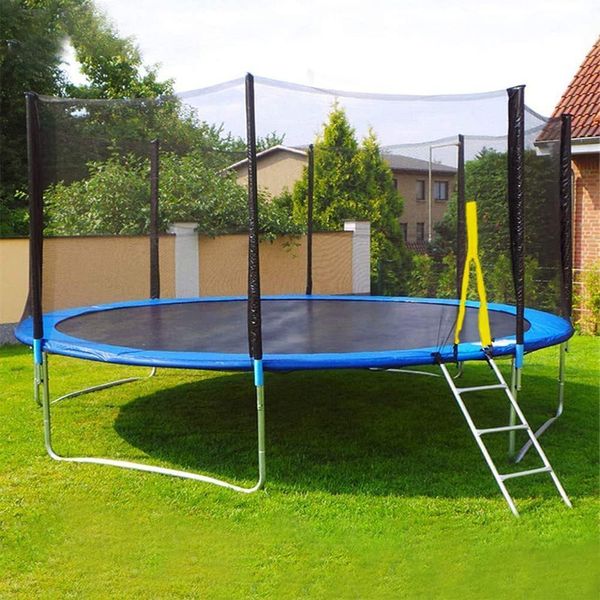 Trampolins 6/8/10ft trampolim Substituição Fence Anti-Fall Segurança Malha de fitness Setting Protection