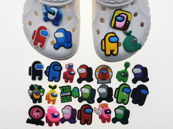 Charms Wholesale Entrega rápida Estilo mexicano personalizado PVC Shoe Shoecharms Buckle Great Rubber for Sandal Shoes Drop Ot8wz