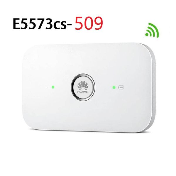 Маршрутизаторы разблокировали Huawei E5573CS509 4G LTE Router Pocket Wireless SIM -карта Mini Wi -Fi модем совместного использования