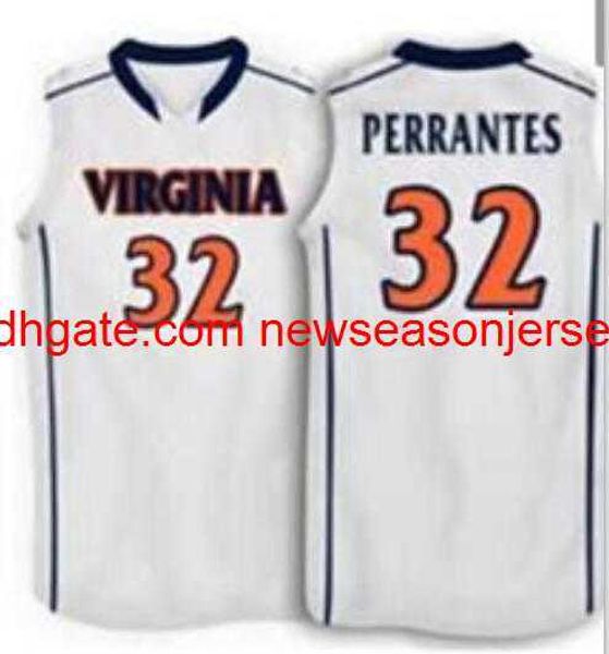 Сшитый винтаж #32 Лондон Perrantes 4 Marial Shayok 2 Smith Basketball Jersey Custom Emover Number Jersey