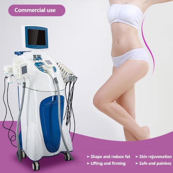 Schönheitspunkte V9 Power Multi -Funktion 5 in 1 Kavitationrf Vakuumrolle Body MassAgeshape Schlankungsmaschine Kryolipolyse Schlankungsmaschine Fett Einfrieren