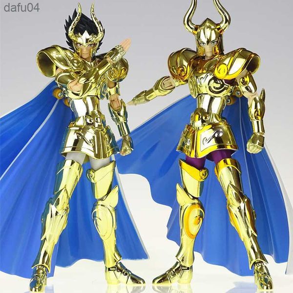 Manga CS Modelo Saint Seiya Myth Cloth EX Capricorn Shura Gold/24K/OCE Knights of the Zodiac Action Figure Em Estoque L230522