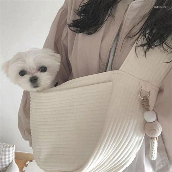 Bolsas de noite bolsa de carrinho de animais de estimação cachorro artesanal para a bola de viagem ao ar livre lona