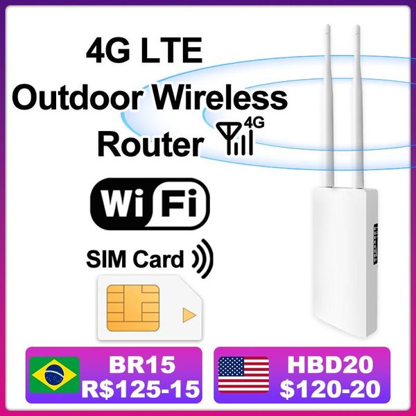 Steuerung der Wasserdichte im Außenstock 150 Mbit / s Smart 4G LTE Wireless Router CPF905 Hotspot RJ45 Wan Lan WiFi Deckmodem Modem External Antenna CPE CPE