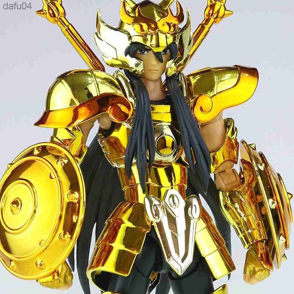 Reimpressão de mangá CS modelo Saint Seiya Myth Cloth EX Libra Dohko com dragão Shiryu Head Anime Color Saint Action Figures Collection Model L230522