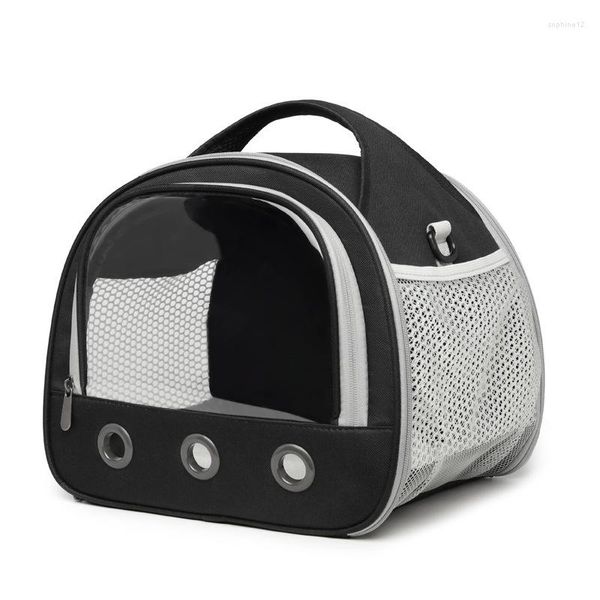 Trasportini per gatti Piccoli animali Uccello Pappagallo Borsa per animali domestici Traspirante Pieghevole Con tappetino da viaggio Criceto Custodia per cani portatile