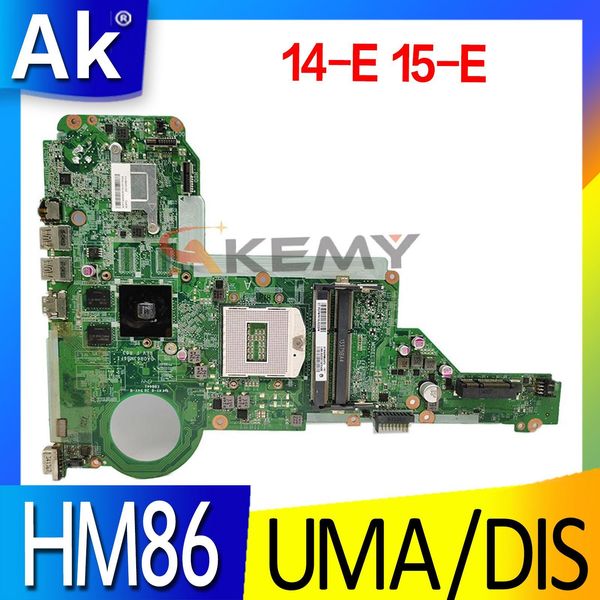 Placa -mãe DA0R63MB6F1 DA0R63MB6F0 MB PARA HP 14E 15E 17E Laptop Motherboard 713255501 713256001 com HM86 DDR3 100% Totalmente testado