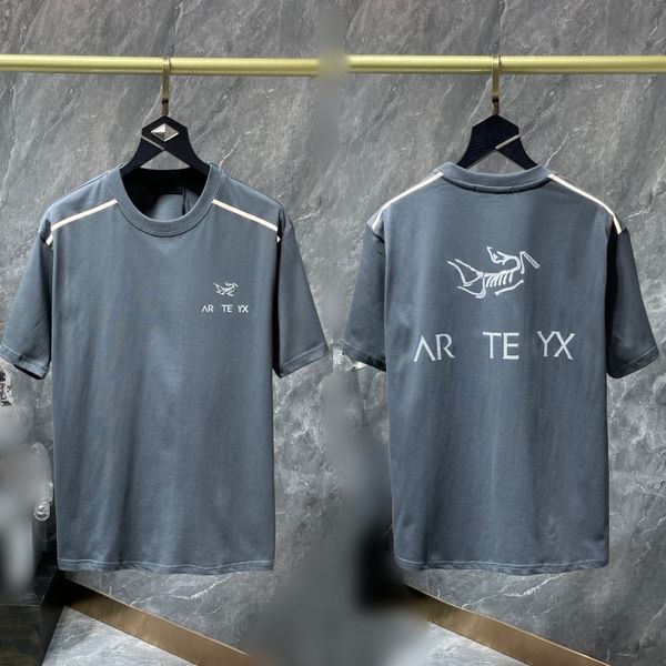 Erkek Tişörtler Arc T Shirt Tasarımcısı Arcterxy Giyim Tees Bask Tişört 2023S Çok yönlü moda Arkter Marka Klasik Renkli Baskı Gevşek UNISEX HXYX