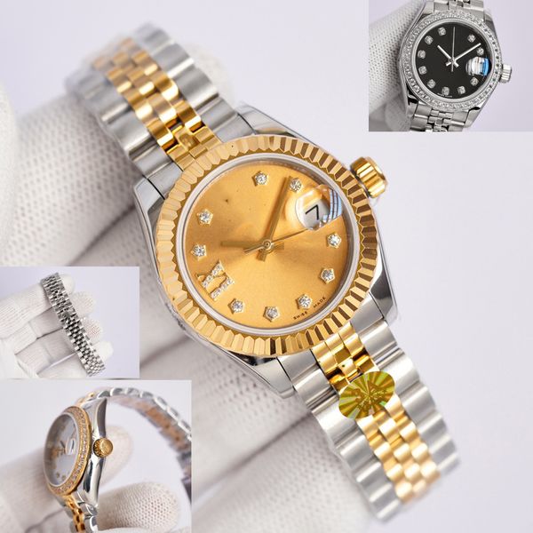 2023 Herren-Luxus-Diamantuhr, Golduhr, Modedesigner-Uhr, mechanisches Uhrwerk, Oyster Perpetual, BP-Fabrikuhr, Damenuhr, Paaruhr, 41/36/31/28 mm
