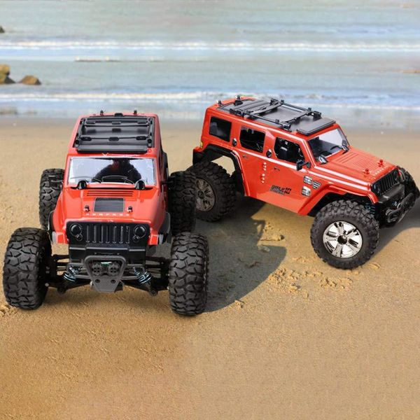 Großes ferngesteuertes Auto 2,4 G 4WD Full-Scale High Speed 1/14 RC Rock Crawler Offroad Monster Kletterauto Kinderspielzeug 36 km/h