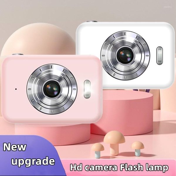 Camcorder Kinderkamera 2-Zoll-HD-Bildschirm 8-facher Zoom Pograph Eingebaut 5 Spiele Upgrades Flash Kindergeschenke Digital
