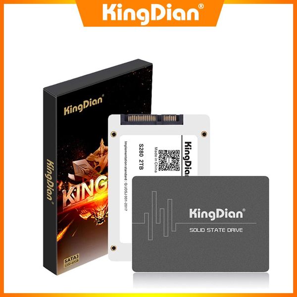 Drives Kingdian SSD 2,5 polegadas 120GB 240GB 480GB SSD 1TB SSD HDD SATA SOLID SOLD SOLD DURT DISC